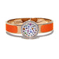 Capri Watch – Bracciale MultiJoy Classic Lux Oro Rosa / Smalto Arancione (Ref. 5642-20)
