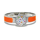 Capri Watch – Bracciale MultiJoy Classic Lux Argentato / Smalto Arancione (Ref. 5640-20)