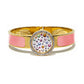 Capri Watch – Bracciale MultiJoy Classic Lux Oro Giallo / Smalto Rosa (Ref. 5641-04)