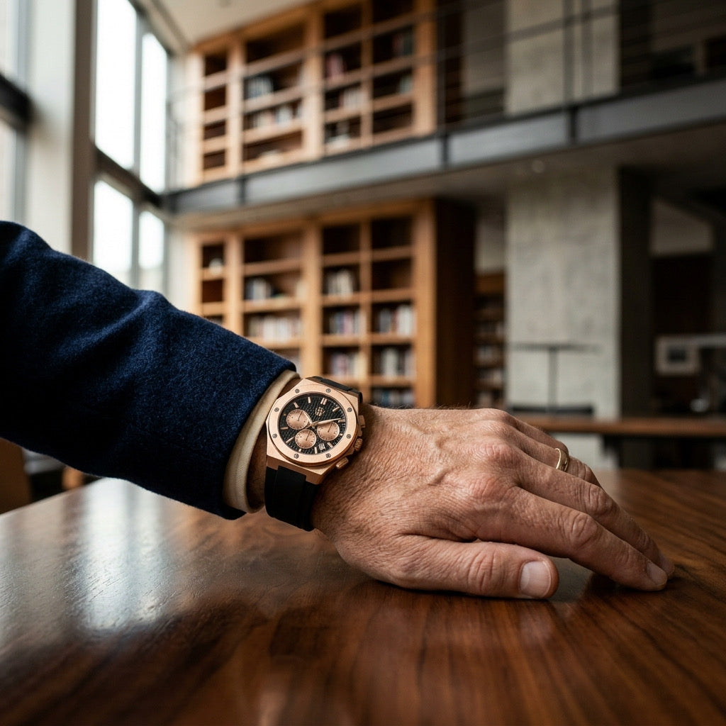 Royal Watch RW 190/TXB – Dubai Chrono Prestige Royal Texture – foto 4