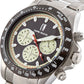 Capri Watch – Chrono Contrast Counter Black – Silver (Ref. 5506)