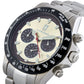 Capri Watch – Chrono Contrast Counter Silver – Black (Ref. 5507)