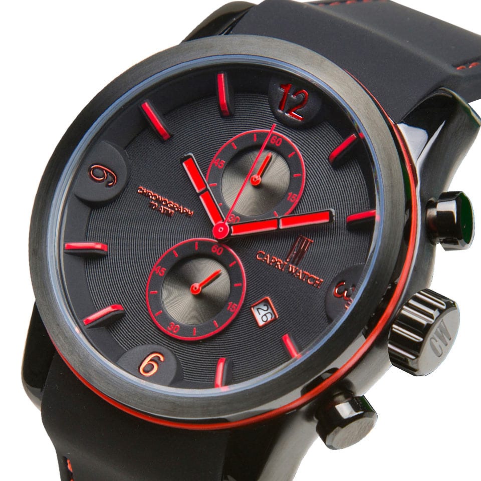 Capri Watch – Chrono Karboncolor Red (Ref. 5396)