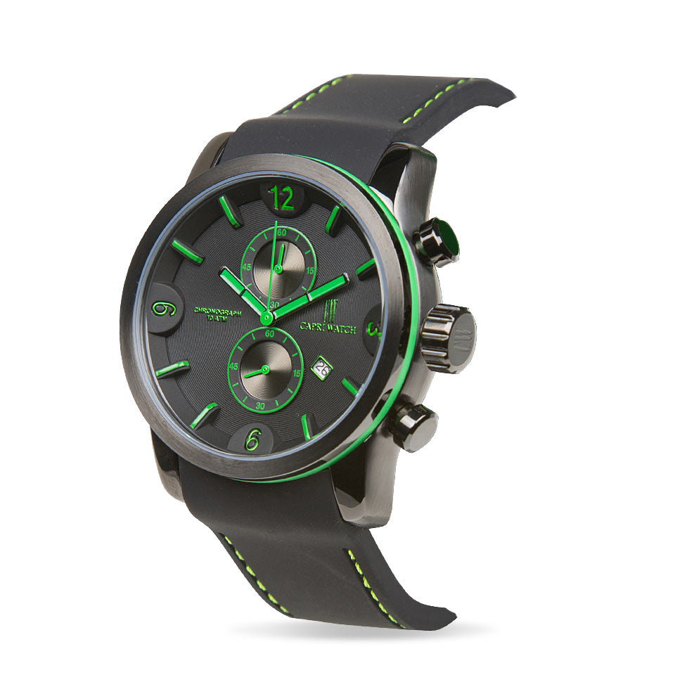 Capri Watch – Chrono Karboncolor Green (Ref. 5395)