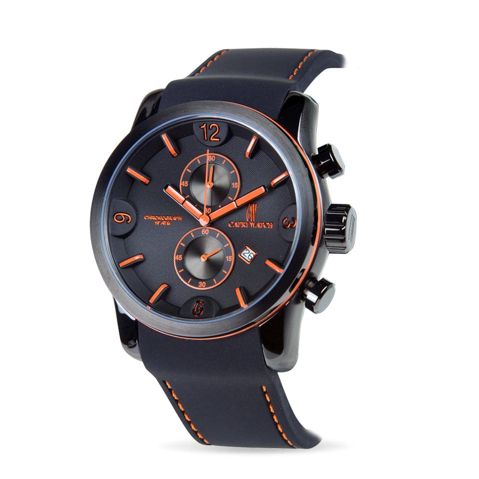 Capri Watch – Chrono KarboncolorOrange (Ref. 5398)