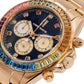 Capri Watch – Chrono Rossella Iris Bezel Black-Rosè (Ref. 5510)