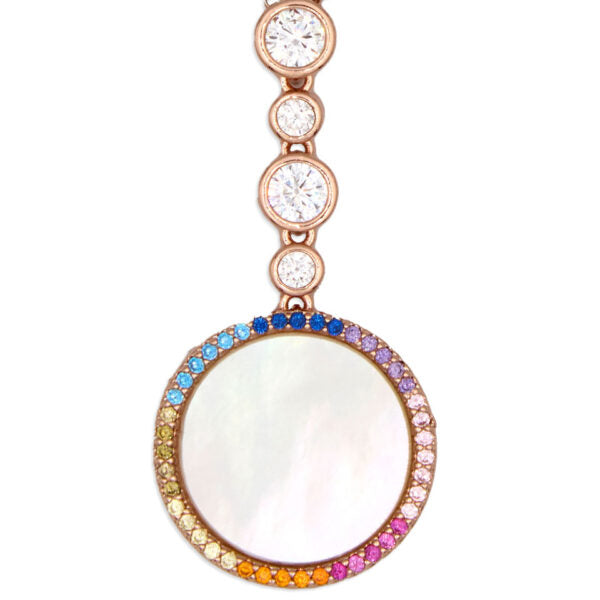 MultiJoy – Collana Pendolo Madreperla Oro Rosa