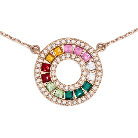 Collana Rainbow Rose Gold