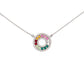 Collana Rainbow Silver