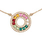 Collana Rainbow Yellow Gold