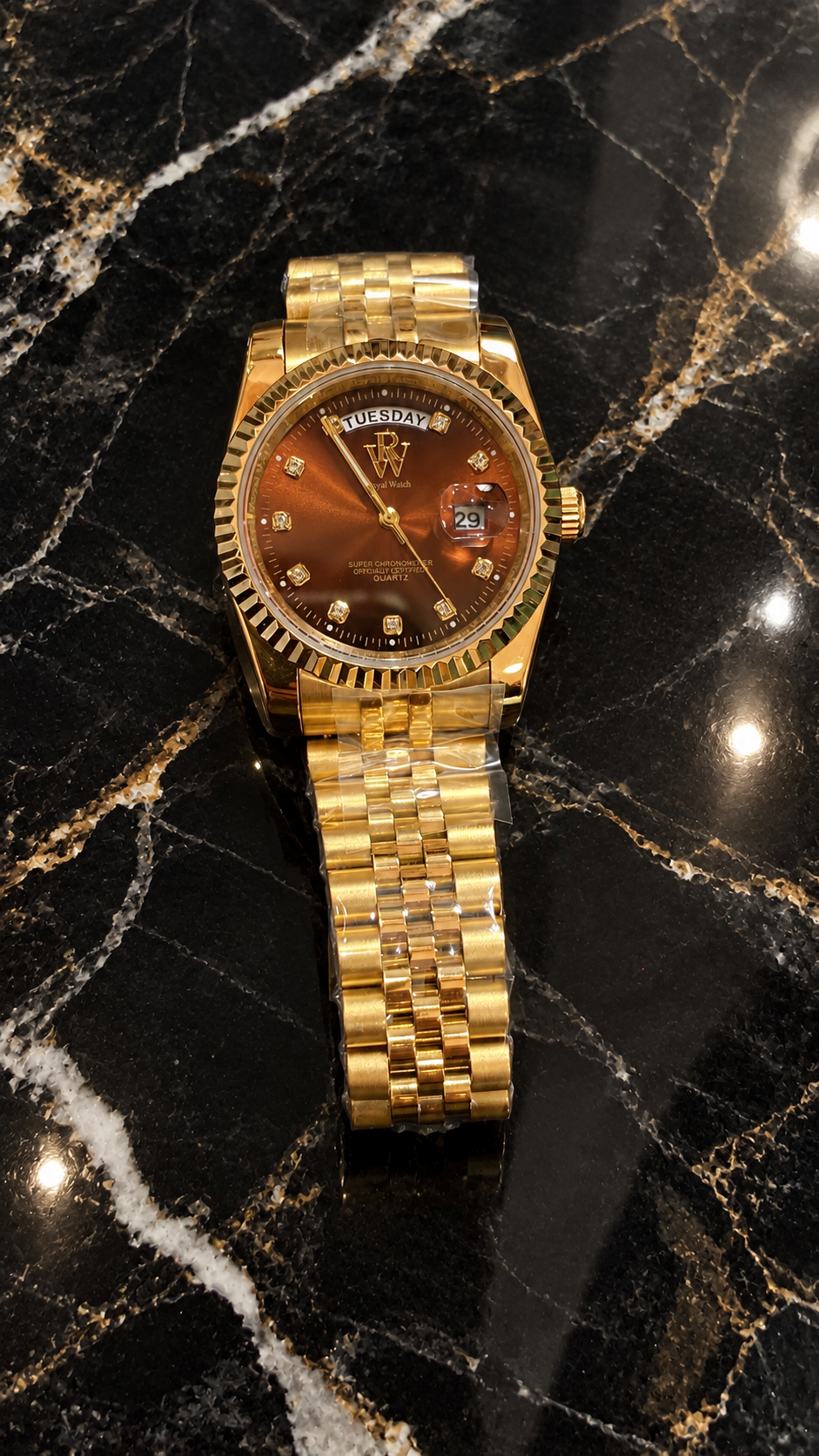 Royal Watch RW 110/BRG – Heritage Brown Chocolate – foto 2