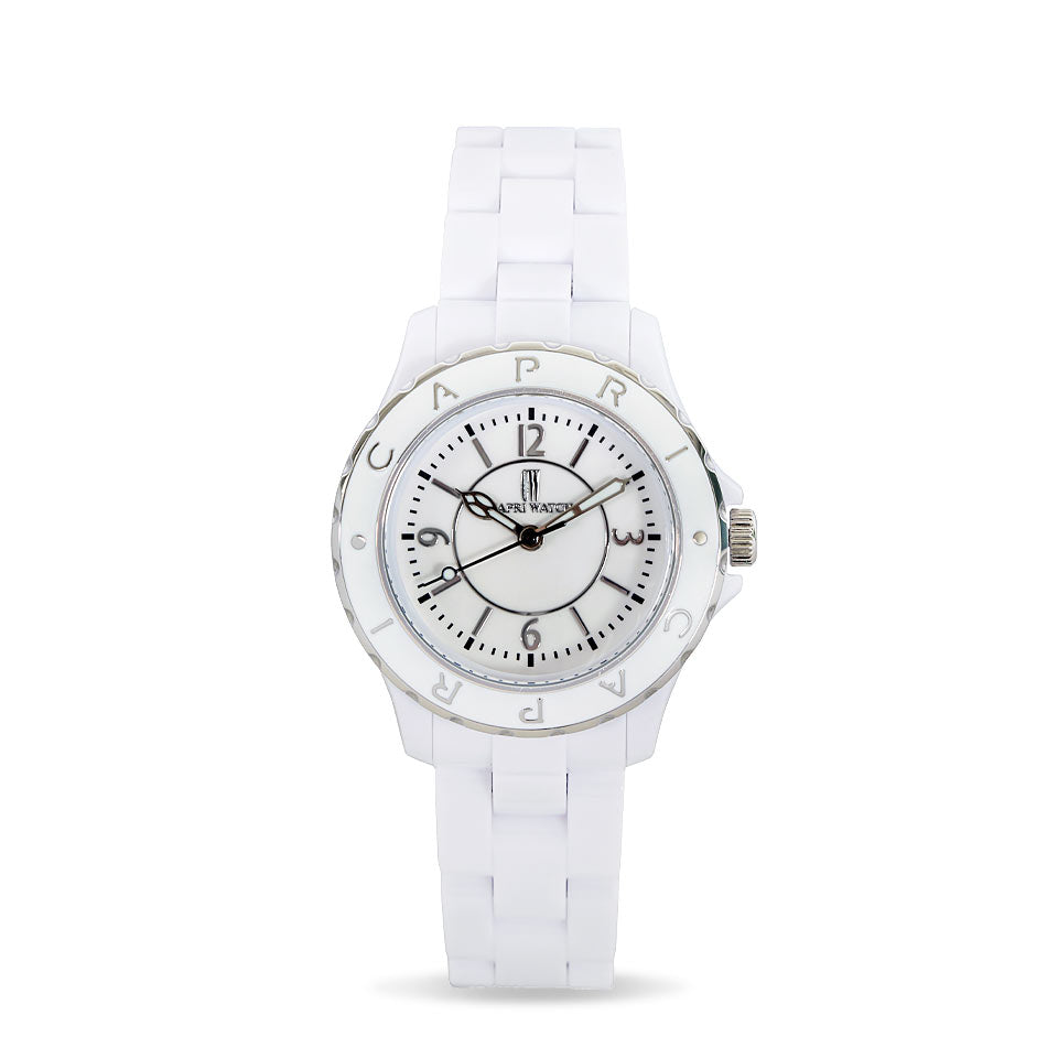 Capri Watch – Orologio Jelly Mini White (Ref. 4684)