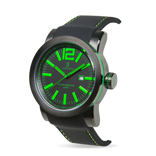 Capri Watch – Orologio Karboncolor Green (Ref. 5403)