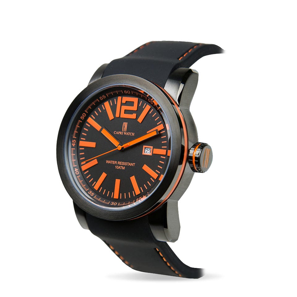 Capri Watch – Orologio Karboncolor Orange (Ref. 5413)