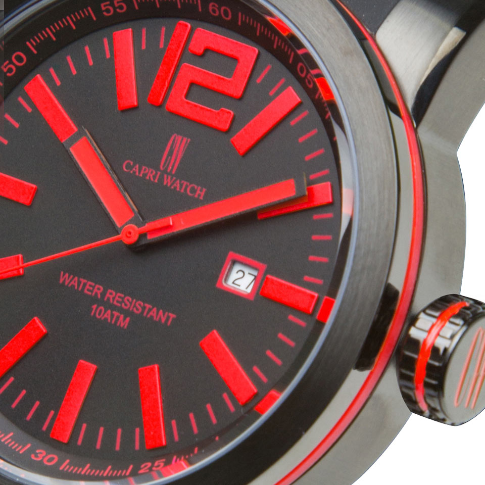 Capri Watch – Orologio Karboncolor Red (Ref. 5404)