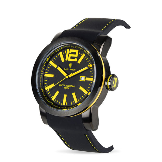 Capri Watch – Orologio Karboncolor Yellow (Ref. 5410)