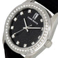 Capri Watch – Orologio Lady Flowers Black Stainless Steel (Ref. 5356)