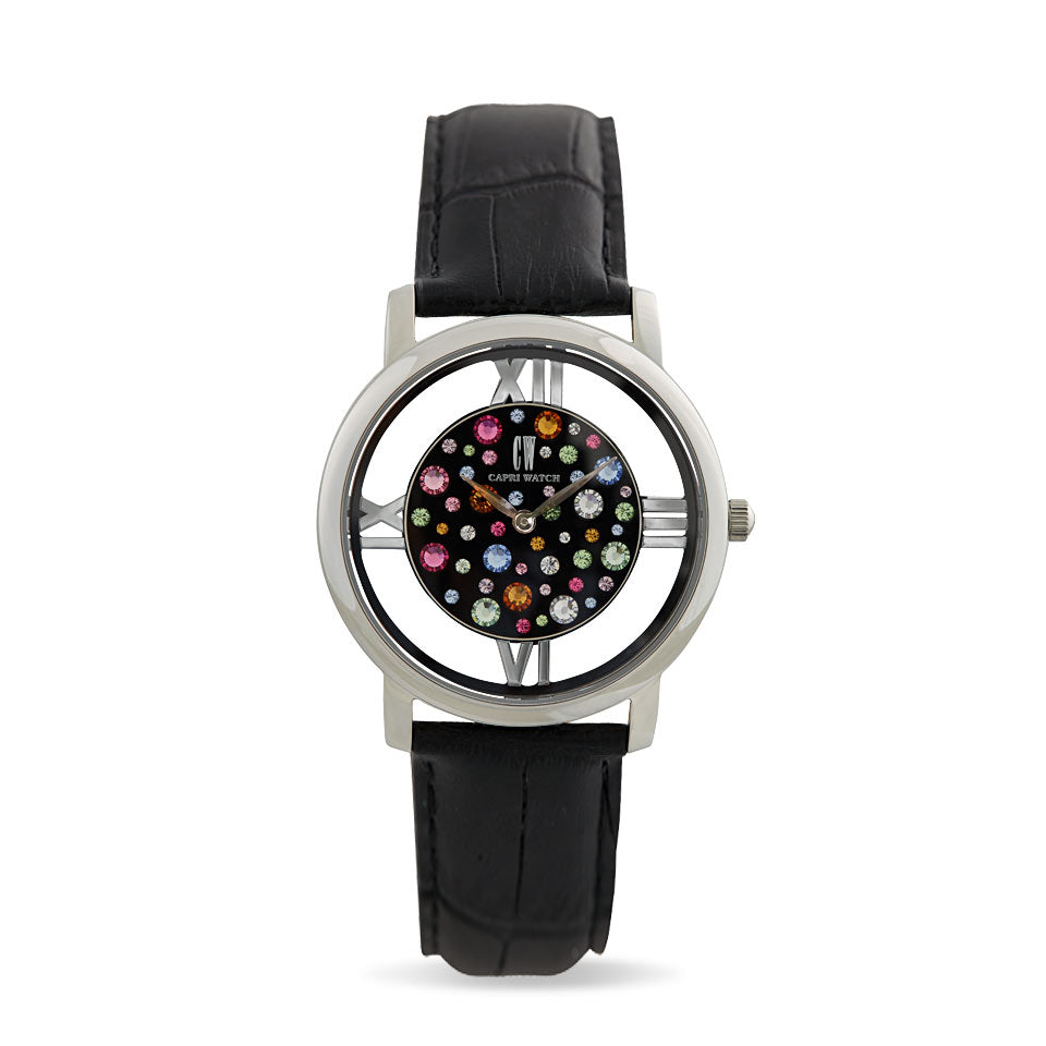 Capri Watch – Orologio Light Multijoy Stainless Steel Black (Ref. 5561)