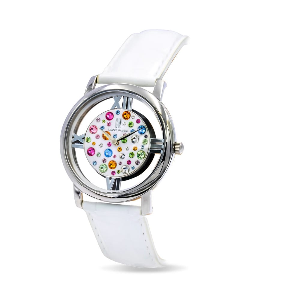 Capri Watch – Orologio Light Multijoy Stainless Steel White (Ref. 5562)