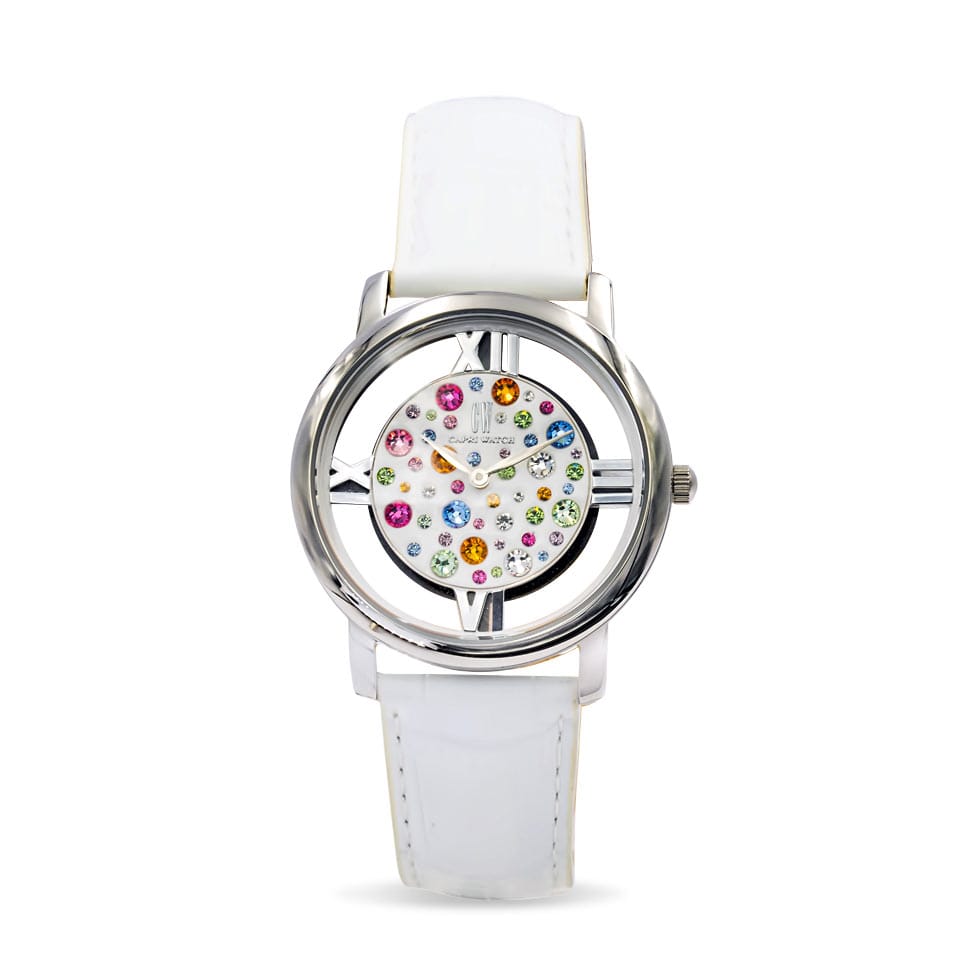 Capri Watch – Orologio Light Multijoy Stainless Steel White (Ref. 5562)