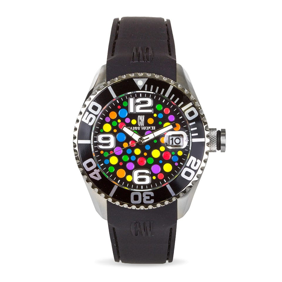 Capri Watch – Orologio Maxi Circles Black (Ref. 5311)