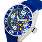 Capri Watch – Orologio Maxi Circles Blu (Ref. 5306)