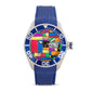 Capri Watch – Orologio Maxi Patch Blu (Ref. 5304)