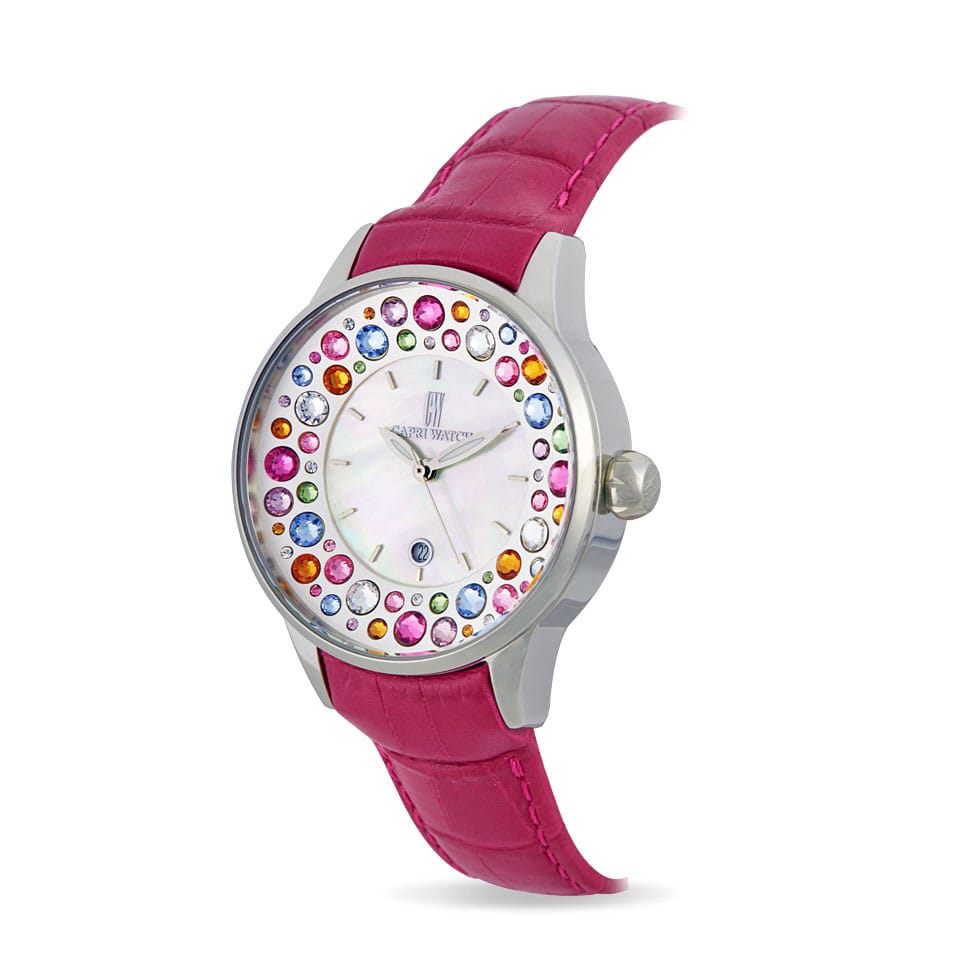 Capri Watch – Orologio Millefiori Fuchsia (Ref. 5265-31)