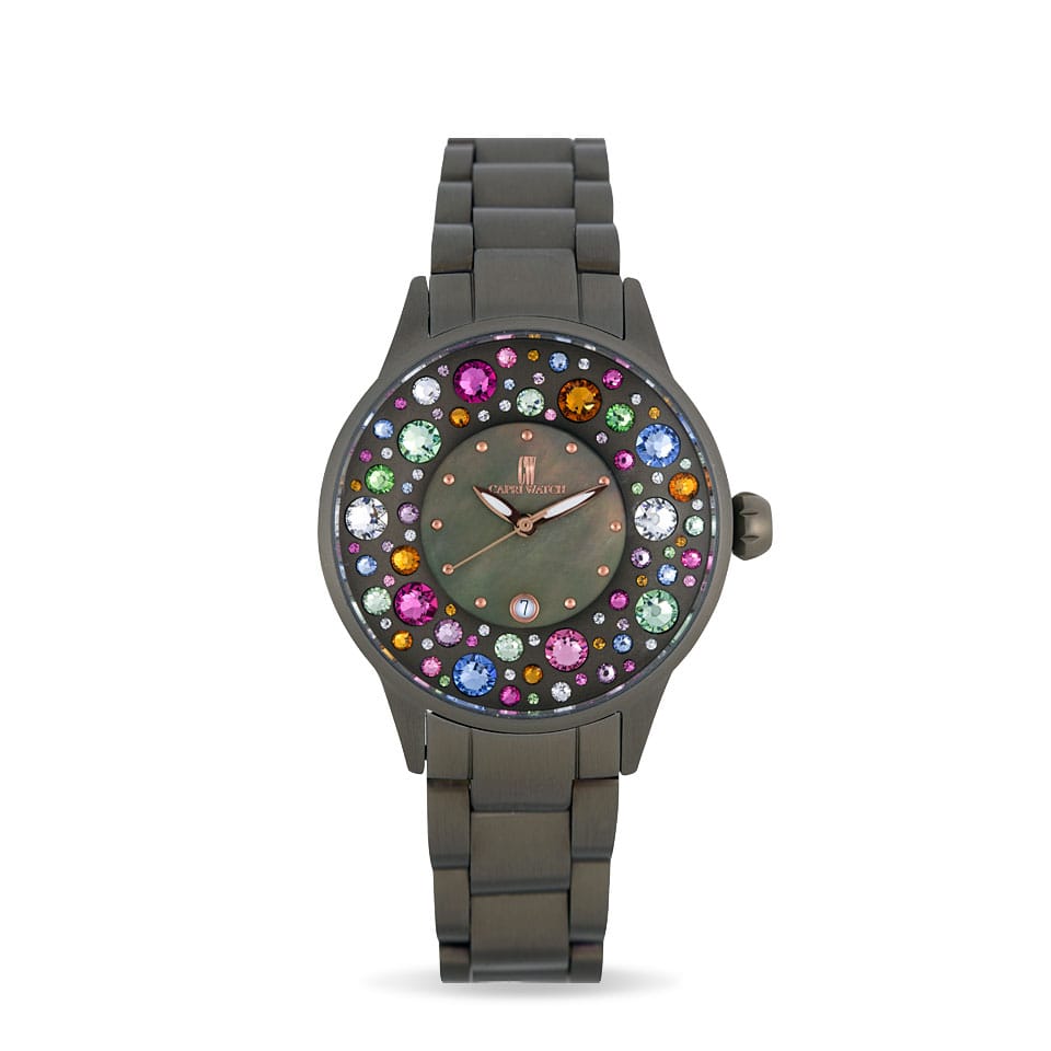 Capri Watch – Orologio Millefiori Wow Steel Kaki (Ref. 5272)