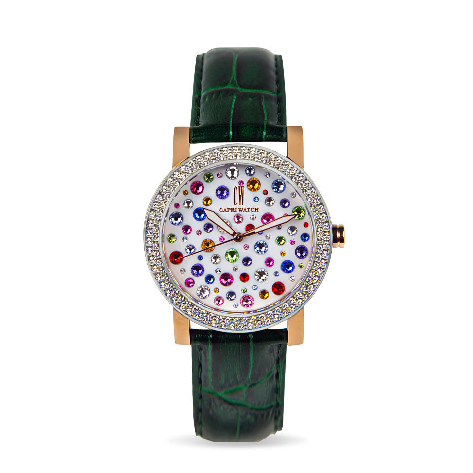 Capri Watch – Orologio MultiJoy Classic Green (Ref. 5105-50)