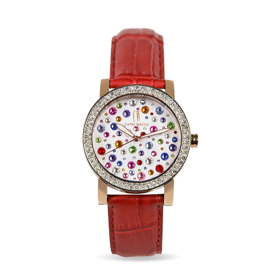 Capri Watch – Orologio MultiJoy Classic Red (Ref. 5105-30)