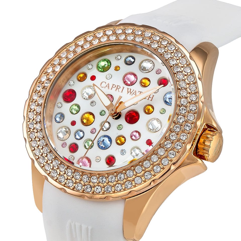 Capri Watch – Orologio Multijoy Mini White-Rose Gold (Ref. 5069)