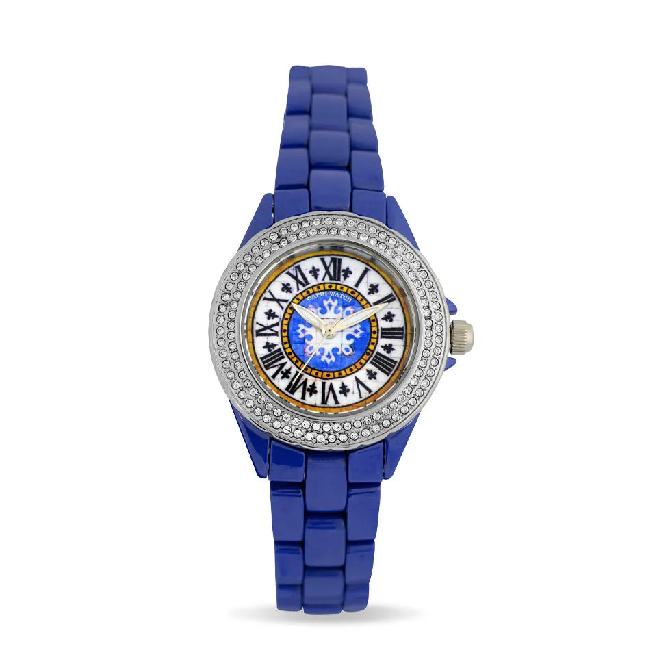Capri Watch- Orologio Ceramic First Blu Stones / Art. 5623