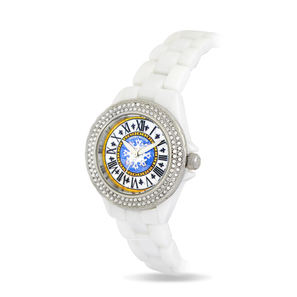 Capri Watch – Orologio Ceramic First White Stones (Ref. 5621)