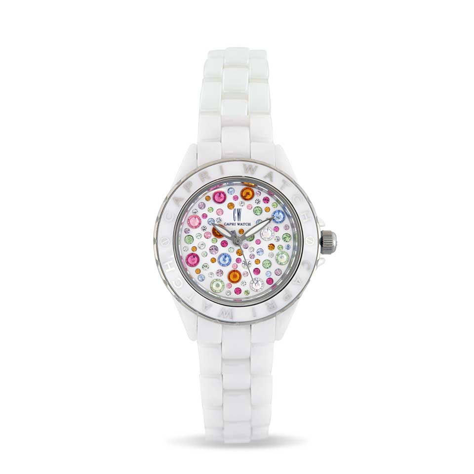 Capri Watch – Orologio Ceramic MultiJoy White CapriCapri (Ref. 5447)