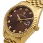 Capri Watch – Orologio Eternity 36 Gold Brown (Ref. 5979-02)