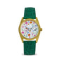 Capri Watch – Orologio Eternity 36 Gold Multijoy Crocodile Green (Ref. 6104-50)