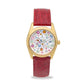 Capri Watch - Orologio Eternity 36 Gold Multijoy Crocodile Red
