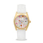 Capri Watch - Orologio Eternity 36 Gold Multijoy Crocodile White