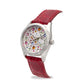 Capri Watch - Orologio Eternity 36 Multijoy Crocodile Red