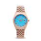 Capri Watch – Orologio Eternity 36 Rosè Light Blue (Ref. 5974)