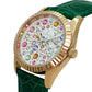 Capri Watch – Orologio Eternity 36 Rose’ Multijoy Crocodile Green (Ref. 6100-50)