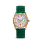 Capri Watch – Orologio Eternity 36 Rose’ Multijoy Crocodile Green (Ref. 6100-50)