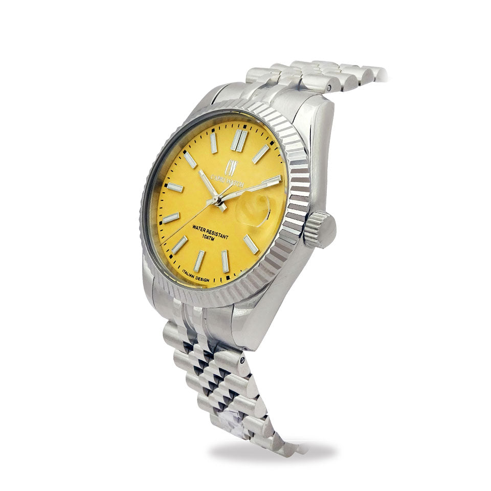Capri Watch – Orologio Eternity 39 Limited Edition Yellow (Ref. 6134-10)