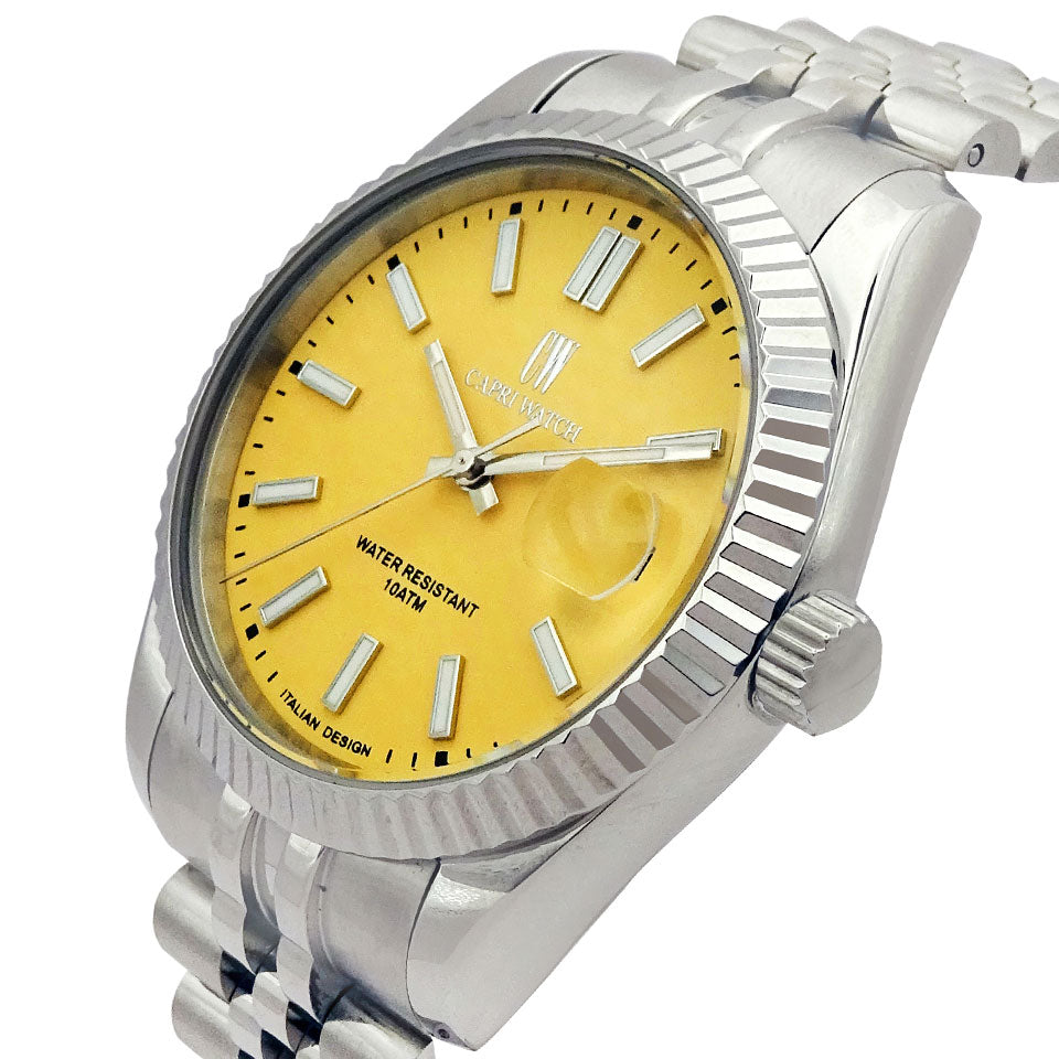 Capri Watch – Orologio Eternity 39 Limited Edition Yellow (Ref. 6134-10)