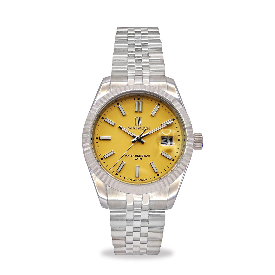 Capri Watch – Orologio Eternity 39 Limited Edition Yellow (Ref. 6134-10)