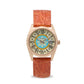 Capri Watch - Orologio Eternity First 36 Rose’ Orange Crocodile