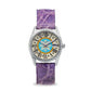 Capri Watch - Orologio Eternity First 36 Purple Crocodile
