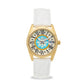 Capri Watch - Orologio Eternity First 36 Gold-White  Crocodile