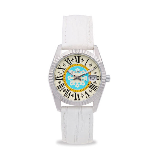 Capri Watch - Orologio Eternity First 36 White Crocodile